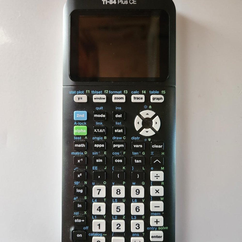 Texas Instruments TI-84 Plus CE Enhanced Graphing Calculator